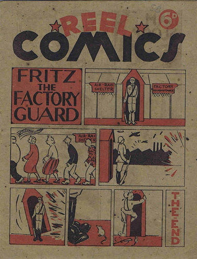 Cover for Reel Comics (Locker, 1944 series) 