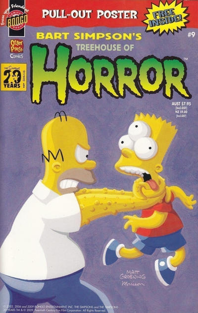 Cover for Bart Simpson's Treehouse of Horror (Otter Press, 1995 series) #9