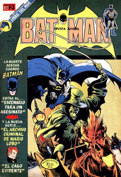 Cover for Batman (Editorial Novaro, 1954 series) #695 [Española]