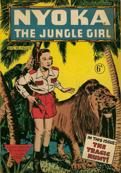 Cover for Nyoka the Jungle Girl (L. Miller & Son, 1951 series) #50