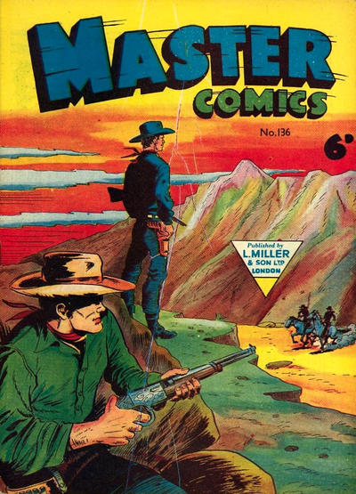 Cover for Master Comics (L. Miller & Son, 1950 series) #136