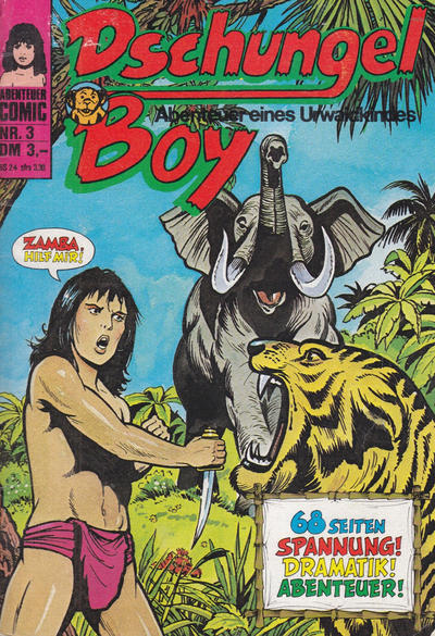 Cover for Dschungel Boy (BSV - Williams, 1975 series) #3