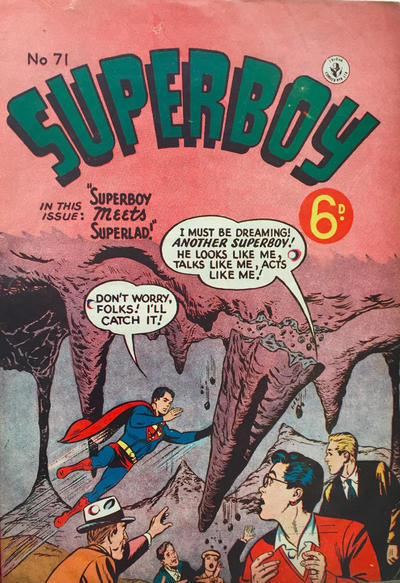 Cover for Superboy (K. G. Murray, 1949 series) #71 [6D Price]