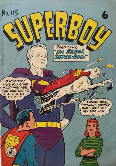 Cover for Superboy (K. G. Murray, 1949 series) #115 [6D Price]