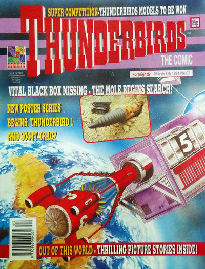 Cover for Thunderbirds: The Comic (Fleetway Publications, 1991 series) #62