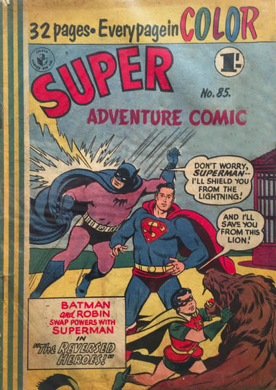 Cover for Super Adventure Comic (K. G. Murray, 1950 series) #85 [1' Price]