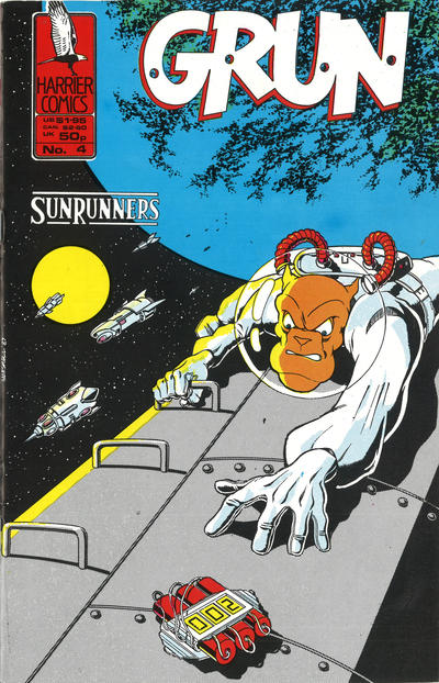 Cover for Grun (Harrier, 1987 series) #4