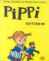 Cover for Pippi flyttar in (Rabén & Sjögren, 1969 series) 