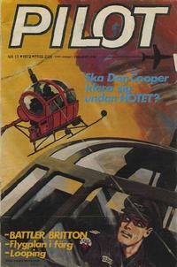 Cover Thumbnail for Pilot (Semic, 1970 series) #11/1972