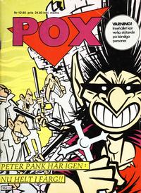 Cover Thumbnail for Pox (Epix, 1984 series) #12/1986