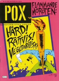 Cover Thumbnail for Pox (Epix, 1984 series) #10/1987