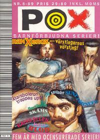 Cover Thumbnail for Pox (Epix, 1984 series) #8/1989