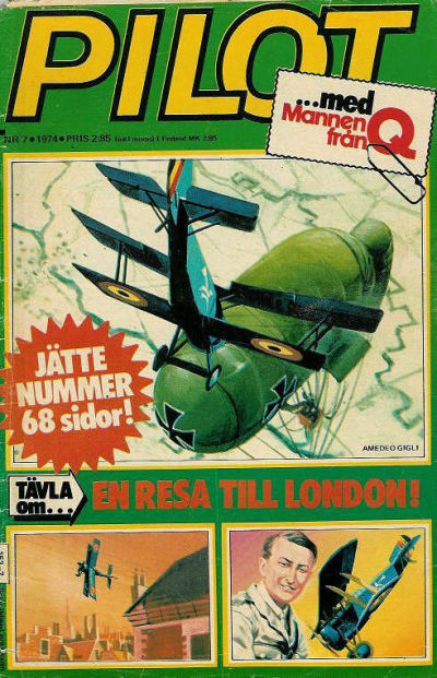 Cover for Pilot (Semic, 1970 series) #7/1974