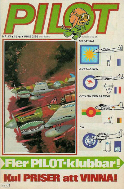 Cover for Pilot (Semic, 1970 series) #13/1976
