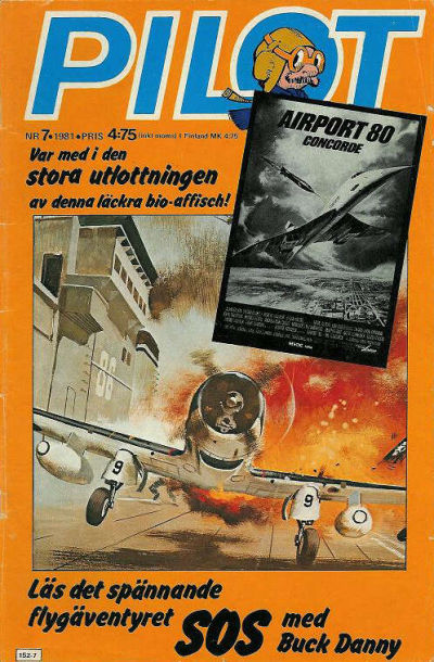 Cover for Pilot (Semic, 1970 series) #7/1981