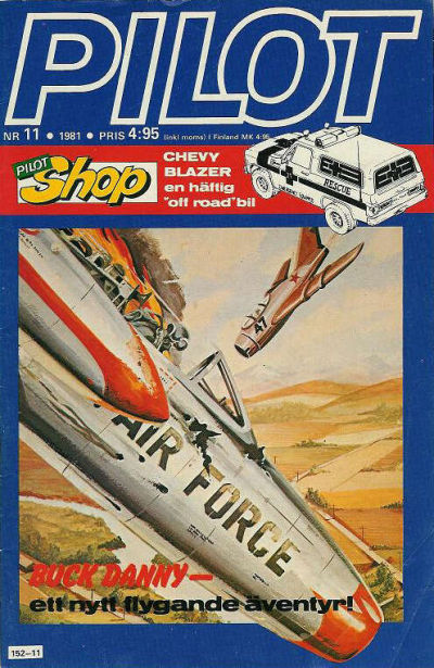 Cover for Pilot (Semic, 1970 series) #11/1981