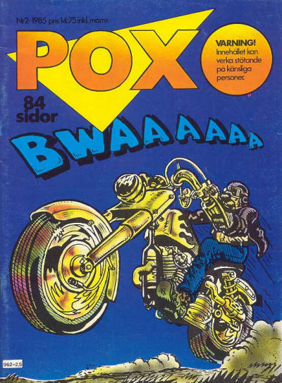 Cover for Pox (Epix, 1984 series) #2/1985
