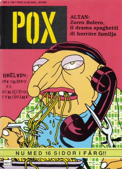 Cover for Pox (Epix, 1984 series) #3/1987