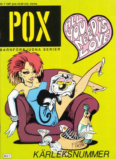 Cover for Pox (Epix, 1984 series) #7/1987