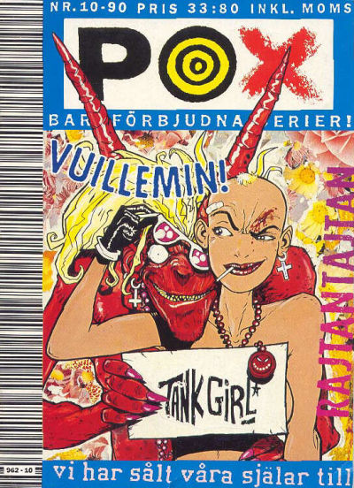 Cover for Pox (Epix, 1984 series) #10/1990