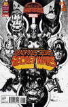 Cover Thumbnail for Deadpool's Secret Secret Wars (2015 series) #1 [2015 C2E2 Diamond Previews PX Exclusive Black and White Variant]