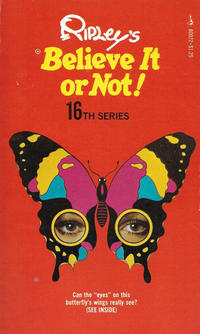 Cover Thumbnail for Ripley's Believe It or Not! (Pocket Books, 1941 series) #16 [Butterfly Cover]