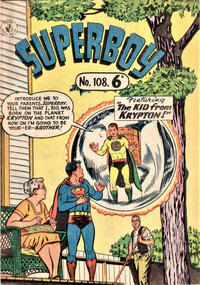 Cover Thumbnail for Superboy (K. G. Murray, 1949 series) #108 [6D Price]