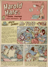 Cover Thumbnail for Harold Hare's Own Paper (IPC, 1959 series) #24 February 1962