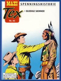 Cover Thumbnail for Maxi Tex (Hjemmet / Egmont, 2008 series) #45 - Blodige skinner