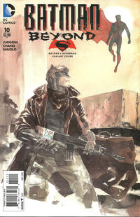 Cover Thumbnail for Batman Beyond (DC, 2015 series) #10 [Batman v Superman Cover]