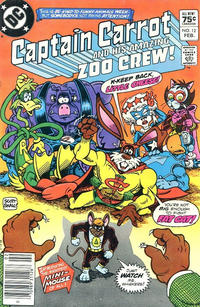 Cover Thumbnail for Captain Carrot and His Amazing Zoo Crew! (DC, 1982 series) #12 [Canadian]