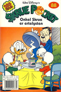 Cover Thumbnail for Skrue Pocket (Hjemmet / Egmont, 1984 series) #88 - Onkel Skrue er ertelysten [Reutsendelse]