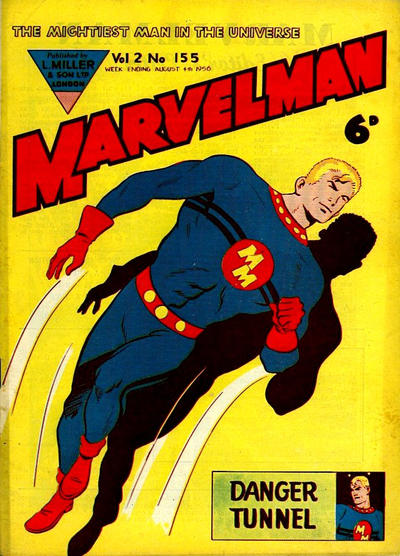 Cover for Marvelman (L. Miller & Son, 1954 series) #155
