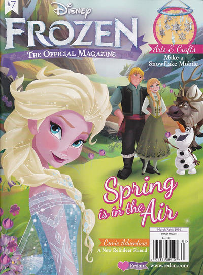 Cover for Frozen Magazine (Redan Publishing Inc., 2015 series) #7