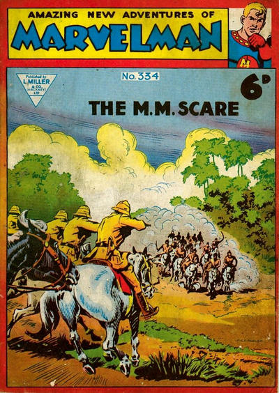 Cover for Marvelman (L. Miller & Son, 1954 series) #334