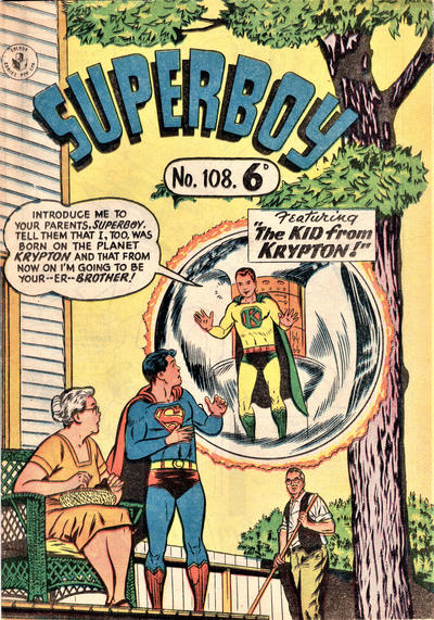 Cover for Superboy (K. G. Murray, 1949 series) #108 [6D Price]