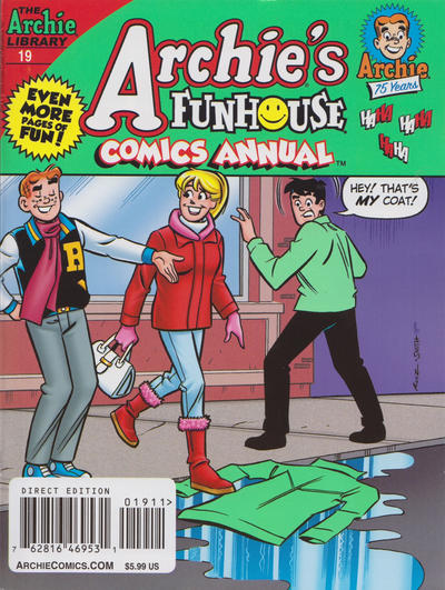 Cover for Archie's Funhouse Double Digest (Archie, 2014 series) #19
