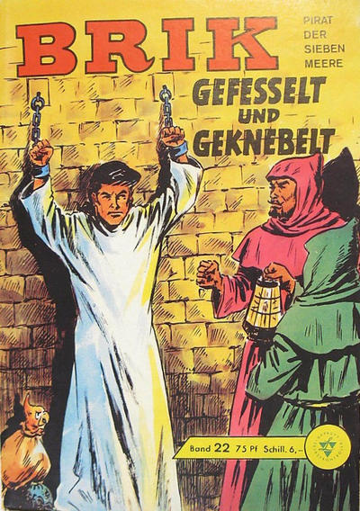 Cover for Brik, Pirat der sieben Meere (Lehning, 1962 series) #22