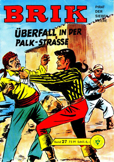 Cover for Brik, Pirat der sieben Meere (Lehning, 1962 series) #27