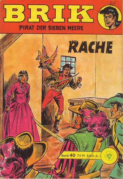 Cover for Brik, Pirat der sieben Meere (Lehning, 1962 series) #40