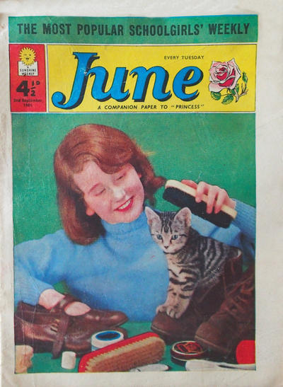 Cover for June (IPC, 1961 series) #2 September 1961