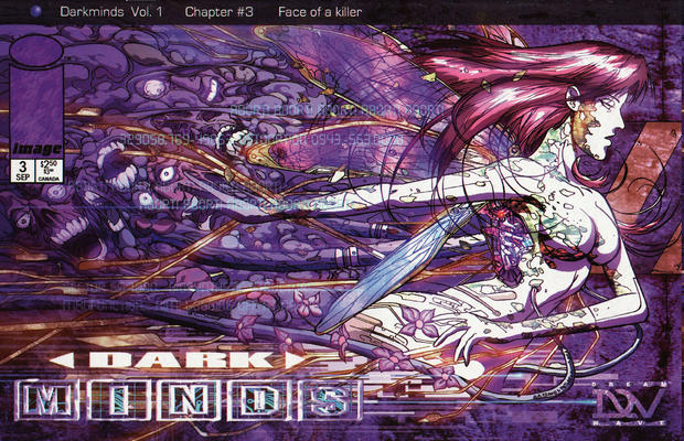 Cover for Darkminds (Image, 1998 series) #v1#3 [Variant Cover]