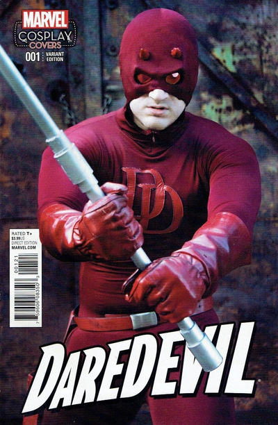 Cover for Daredevil (Marvel, 2016 series) #1 [Cosplay Photo Variant]