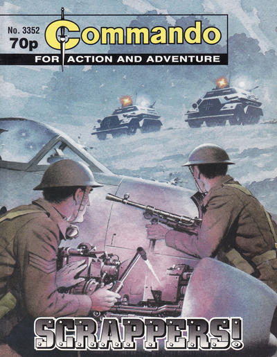 Cover for Commando (D.C. Thomson, 1961 series) #3352