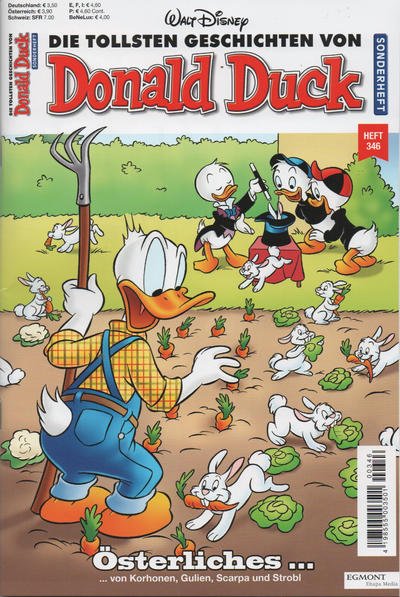 Cover for Die tollsten Geschichten von Donald Duck (Egmont Ehapa, 1965 series) #346