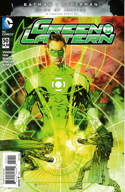 Cover for Green Lantern (DC, 2011 series) #50 [Direct Sales]