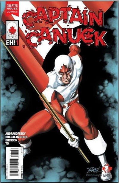 Cover for Captain Canuck (Chapterhouse Comics Group, 2015 series) #1 [Cover F EH! Variant]