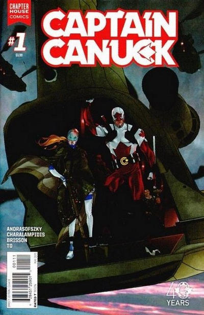 Cover for Captain Canuck (Chapterhouse Comics Group, 2015 series) #1 [Cover B]