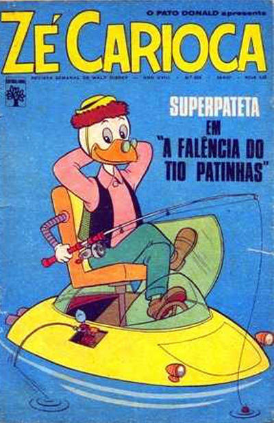 Cover for Zé Carioca (Editora Abril, 1961 series) #829