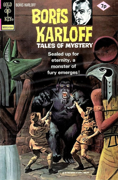 Cover for Boris Karloff Tales of Mystery (Western, 1963 series) #60 [British]